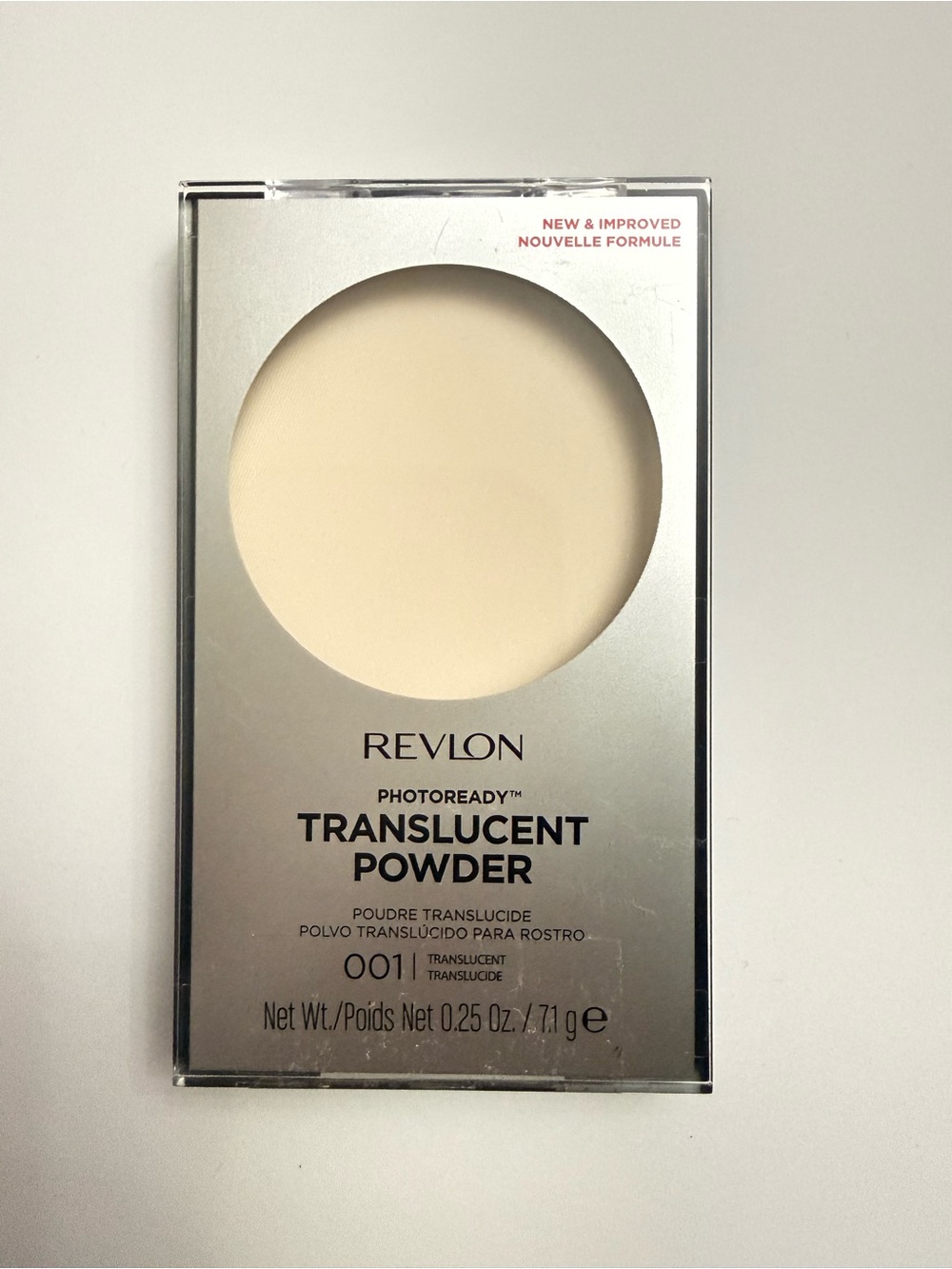 Revlon Photoready Translucent 001 Powder w/ Brush 0.25oz New Sealed